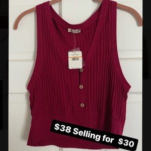 Free People NWT vest